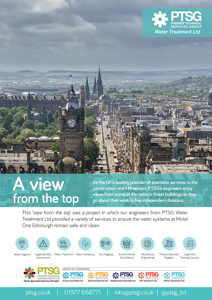 PTSG - As the UK's leading providers of specialist services to the construction and FM sectors, PTSG's engineers enjoy views from some of the nation's finest buildings.