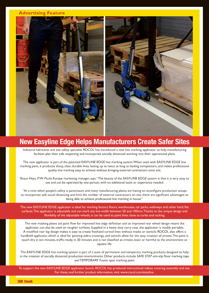 New Easyline Edge Helps Manufacturers Create Safer Sites