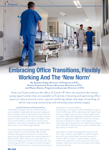 Embracing Office Transitions, Flexibly Working And The ‘New Norm’ page 1