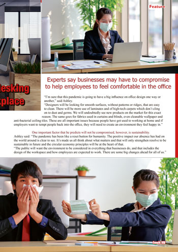 Why Coronavirus Could Challenge Hotdesking – And Change The Future Of The Workplace page 2