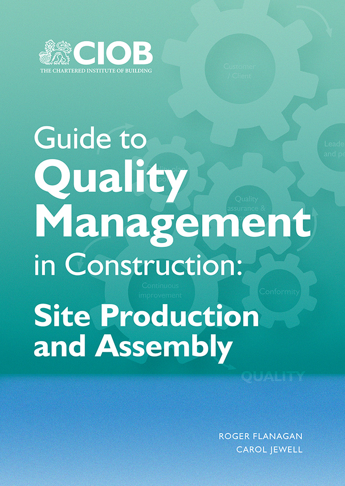 Guide For Construction Quality Launched By CIOB