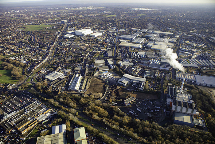 Aerial landscape image of Tyseley Energy Park