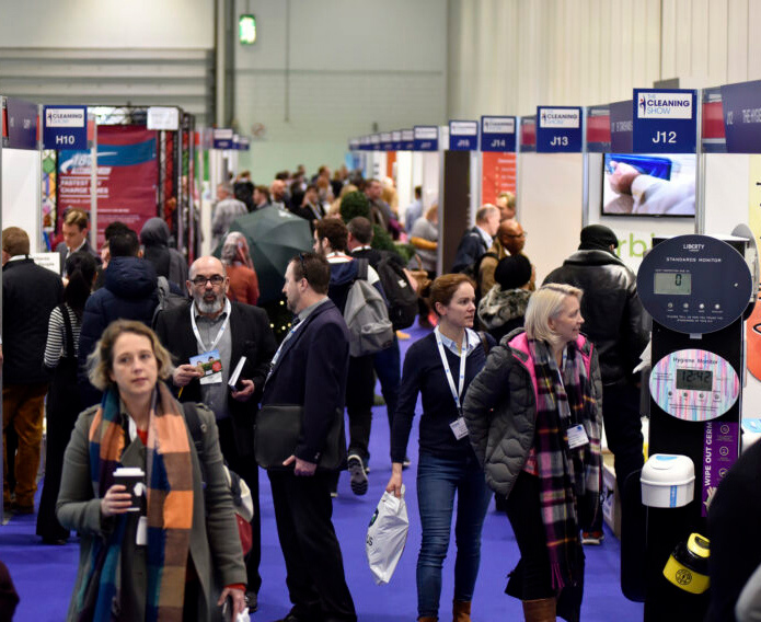 Attendees at The Cleaning Show 2019