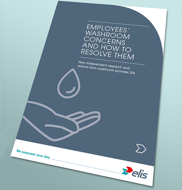 The front cover of Elis' Employees' washroom concerns and how to resolve them research