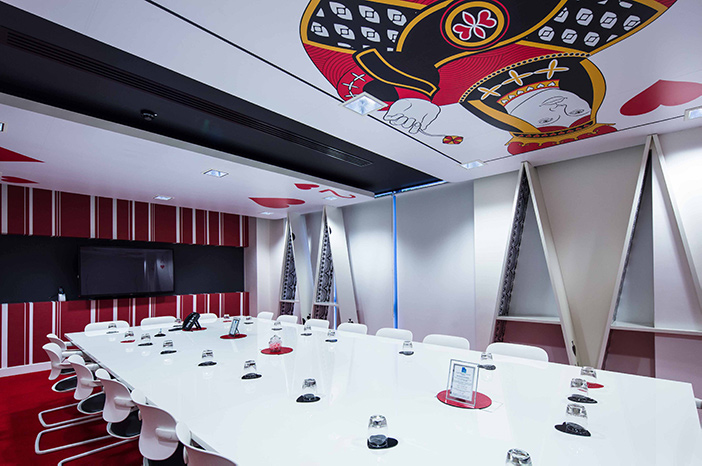 Queen of Hearts conference room