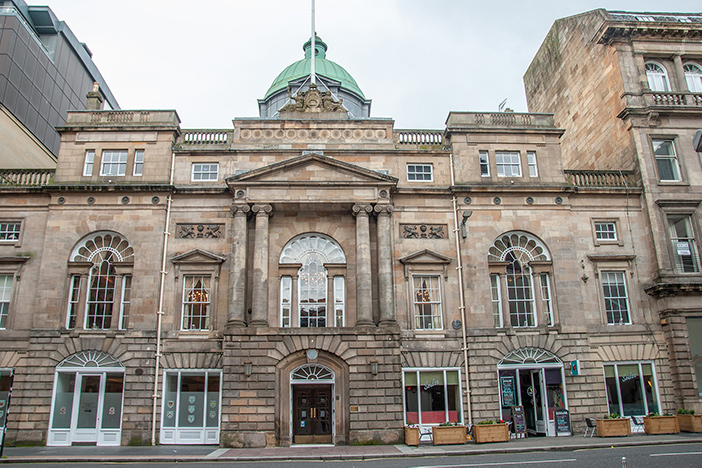 Trades Hall, in Glasgow’s Merchant City
