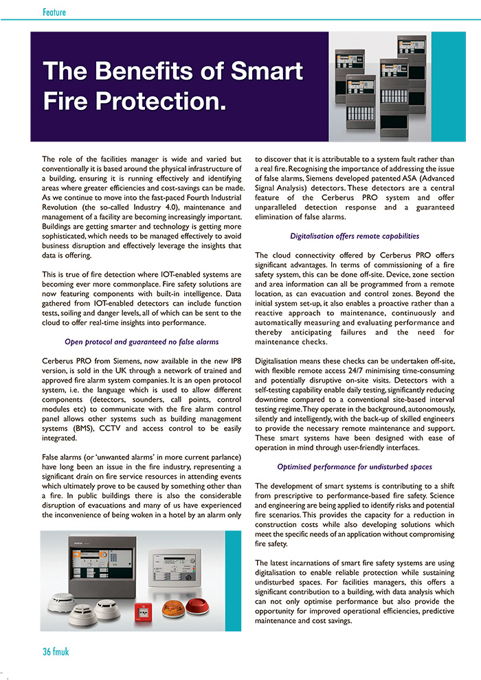 The Benefits Of Smart Fire Protection