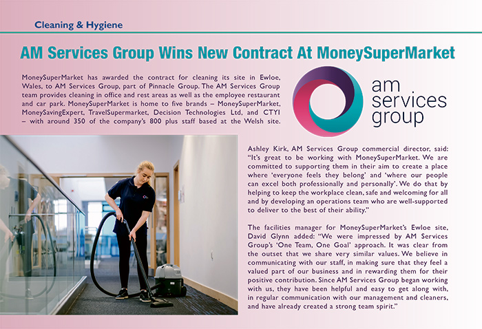 AM Services Group Wins New Contract At MoneySuperMarket