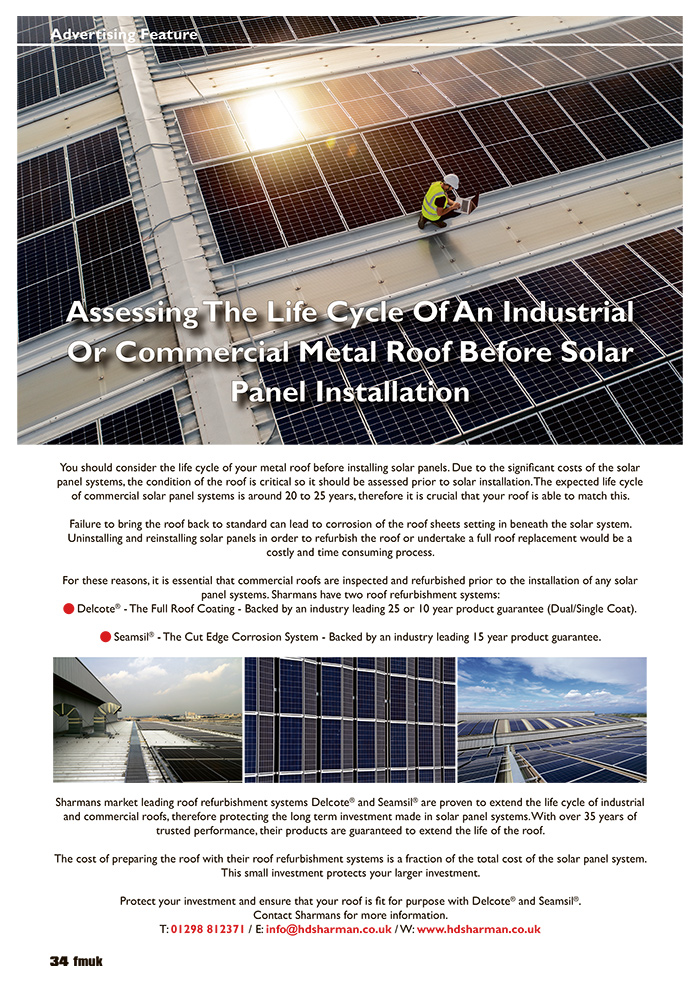 Assessing The Life Cycle Of An Industrial Or Commercial Metal Roof Before Solar Panel Installation