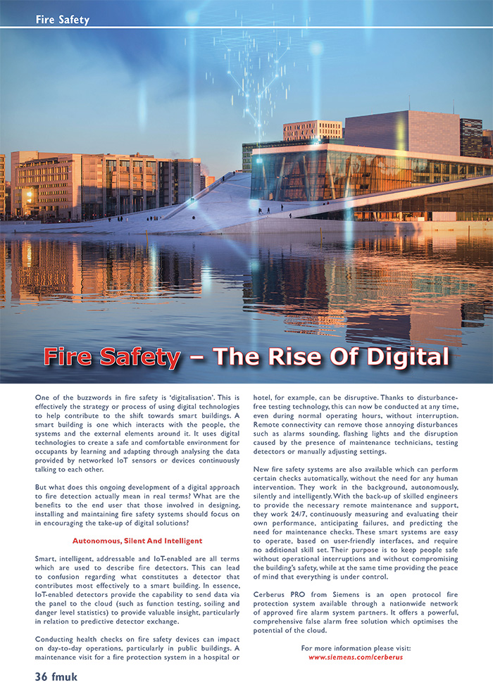 Fire Safety – The Rise Of Digital