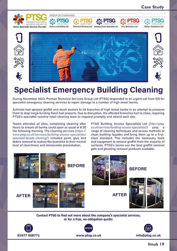 Specialist Emergency Building Cleaning