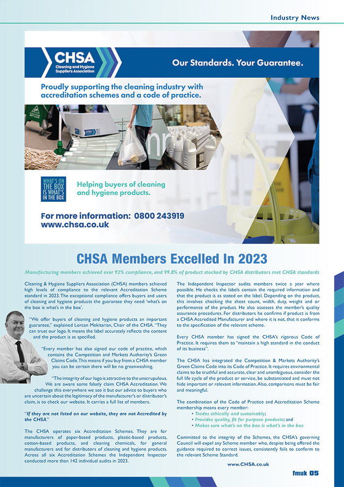 CHSA Members Excelled In 2023